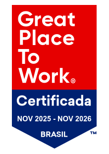 Great Place To Work · Certificada de novembro de 2025 a novembro de 2026 · Brasil